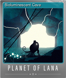 Series 1 - Card 4 of 6 - Bioluminescent Cave