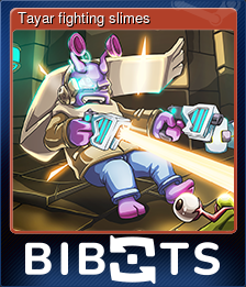 Series 1 - Card 1 of 6 - Tayar fighting slimes