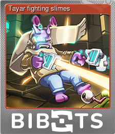 Series 1 - Card 1 of 6 - Tayar fighting slimes