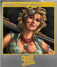 Series 1 - Card 8 of 8 - Maggie "Liberty" Murdock