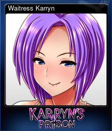 Series 1 - Card 3 of 7 - Waitress Karryn