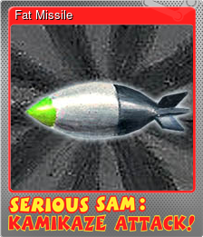 Series 1 - Card 2 of 5 - Fat Missile