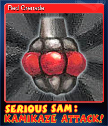 Series 1 - Card 3 of 5 - Red Grenade