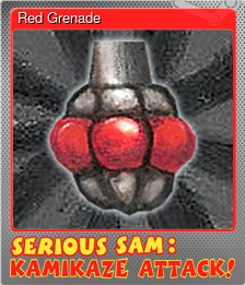 Series 1 - Card 3 of 5 - Red Grenade