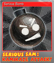 Series 1 - Card 4 of 5 - Serious Bomb