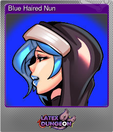 Series 1 - Card 1 of 9 - Blue Haired Nun