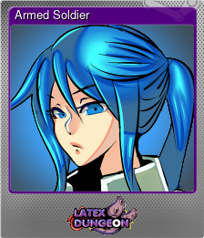 Series 1 - Card 8 of 9 - Armed Soldier