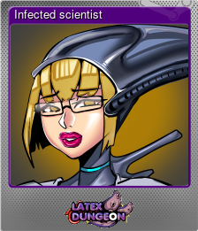 Series 1 - Card 7 of 9 - Infected scientist