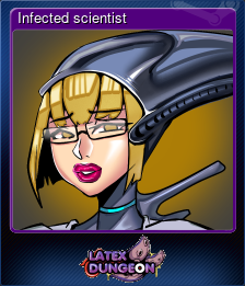 Series 1 - Card 7 of 9 - Infected scientist