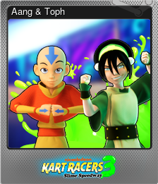 Series 1 - Card 2 of 15 - Aang & Toph