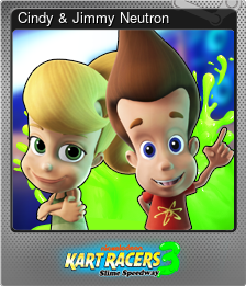 Series 1 - Card 4 of 15 - Cindy & Jimmy Neutron
