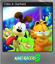 Series 1 - Card 3 of 15 - Odie & Garfield
