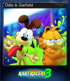 Series 1 - Card 3 of 15 - Odie & Garfield