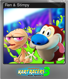 Series 1 - Card 8 of 15 - Ren & Stimpy