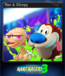 Series 1 - Card 8 of 15 - Ren & Stimpy