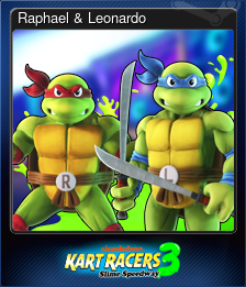 Series 1 - Card 12 of 15 - Raphael & Leonardo