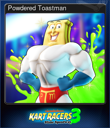 Series 1 - Card 9 of 15 - Powdered Toastman