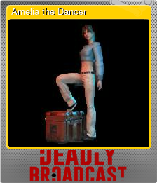 Series 1 - Card 5 of 8 - Amelia the Dancer