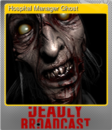 Series 1 - Card 1 of 8 - Hospital Manager Ghost