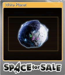 Series 1 - Card 11 of 11 - White Planet