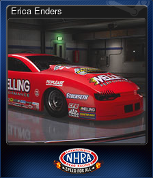 Series 1 - Card 8 of 10 - Erica Enders