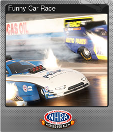 Series 1 - Card 2 of 10 - Funny Car Race