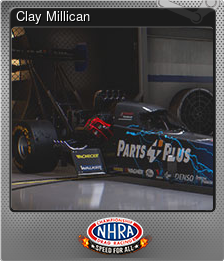 Series 1 - Card 5 of 10 - Clay Millican
