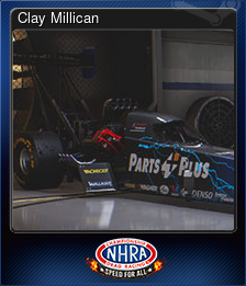Series 1 - Card 5 of 10 - Clay Millican