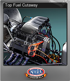 Series 1 - Card 1 of 10 - Top Fuel Cutaway