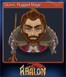 Series 1 - Card 9 of 10 - Quinn, Rugged Mage