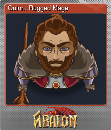 Series 1 - Card 9 of 10 - Quinn, Rugged Mage