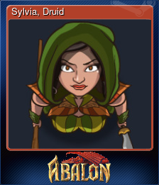 Series 1 - Card 1 of 10 - Sylvia, Druid