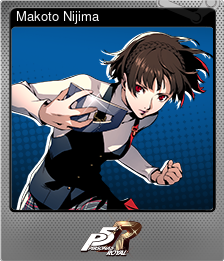 Series 1 - Card 5 of 11 - Makoto Nijima