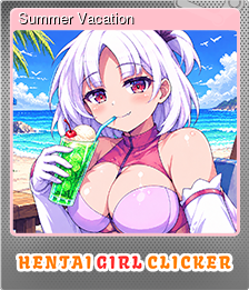 Series 1 - Card 5 of 5 - Summer Vacation