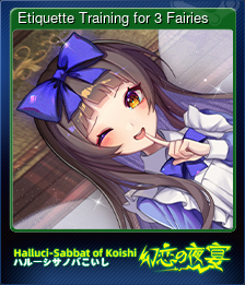 Etiquette Training for 3 Fairies