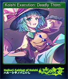 Koishi Execution: Deadly Thorn