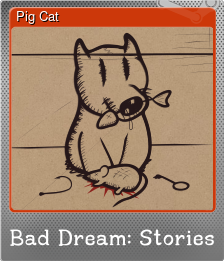 Series 1 - Card 1 of 6 - Pig Cat