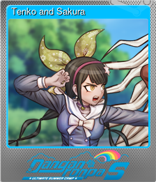 Series 1 - Card 7 of 9 - Tenko and Sakura