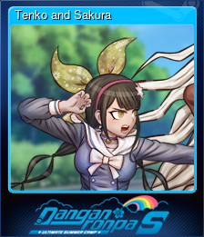 Series 1 - Card 7 of 9 - Tenko and Sakura