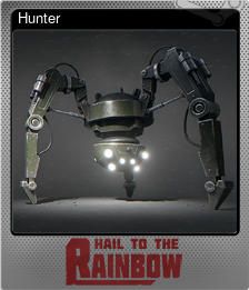 Series 1 - Card 2 of 7 - Hunter