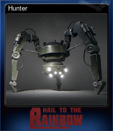 Series 1 - Card 2 of 7 - Hunter