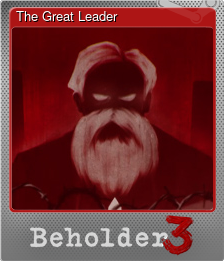 Series 1 - Card 2 of 6 - The Great Leader