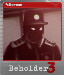 Series 1 - Card 5 of 6 - Policeman