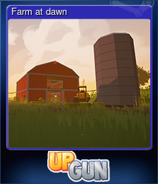 Series 1 - Card 1 of 7 - Farm at dawn