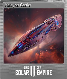 Series 1 - Card 3 of 6 - Halcyon Carrier