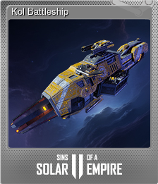 Series 1 - Card 1 of 6 - Kol Battleship