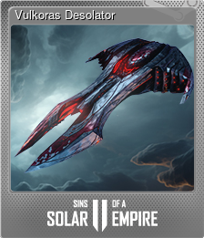 Series 1 - Card 6 of 6 - Vulkoras Desolator