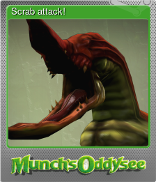 Series 1 - Card 5 of 5 - Scrab attack!