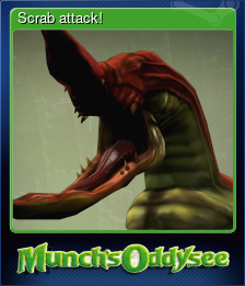 Series 1 - Card 5 of 5 - Scrab attack!