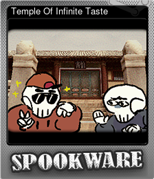 Series 1 - Card 4 of 5 - Temple Of Infinite Taste